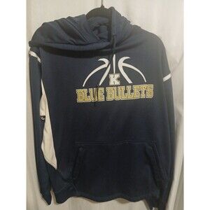 Sport Tek Blue Bullets Hoodie Unisex Size L